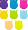 Sticky Notes, 560 Sheets Tulip Shape Self Sticky Notes Pad, Colour Sticky Notes, Bright Colors Self-Stick Pads for Home Office Notebook(8 Color)